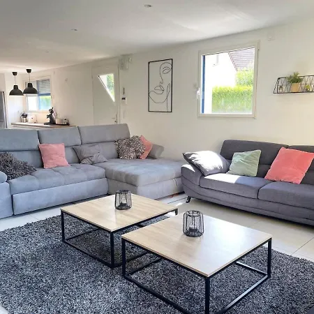 Villa Le Havre Normand Piscine Interieure Terrain De Petanque Baby Foot, Ping Pong, Table De Poker, Billard, Terrasse Amenagee, Jardin, Proche Plages Du Debarquement Entre Caen Et Bayeux Moulins en Bessin