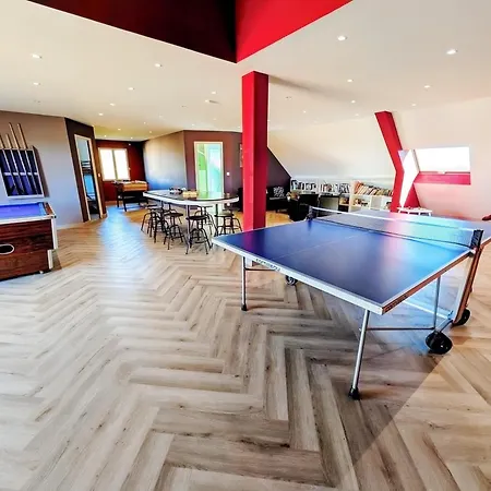 Willa Le Havre Normand Piscine Interieure Terrain De Petanque Baby Foot, Ping Pong, Table De Poker, Billard, Terrasse Amenagee, Jardin, Proche Plages Du Debarquement Entre Caen Et Bayeux Moulins en Bessin