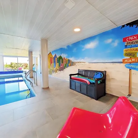 Le Havre Normand Piscine Interieure Terrain De Petanque Baby Foot, Ping Pong, Table De Poker, Billard, Terrasse Amenagee, Jardin, Proche Plages Du Debarquement Entre Caen Et Bayeux