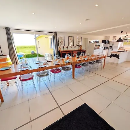 Willa Le Havre Normand Piscine Interieure Terrain De Petanque Baby Foot, Ping Pong, Table De Poker, Billard, Terrasse Amenagee, Jardin, Proche Plages Du Debarquement Entre Caen Et Bayeux *