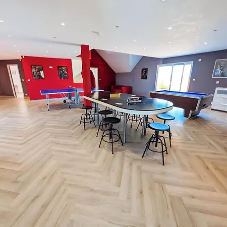 Le Havre Normand Piscine Interieure Terrain De Petanque Baby Foot, Ping Pong, Table De Poker, Billard, Terrasse Amenagee, Jardin, Proche Plages Du Debarquement Entre Caen Et Bayeux Willa *