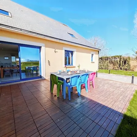 Willa Le Havre Normand Piscine Interieure Terrain De Petanque Baby Foot, Ping Pong, Table De Poker, Billard, Terrasse Amenagee, Jardin, Proche Plages Du Debarquement Entre Caen Et Bayeux Moulins en Bessin