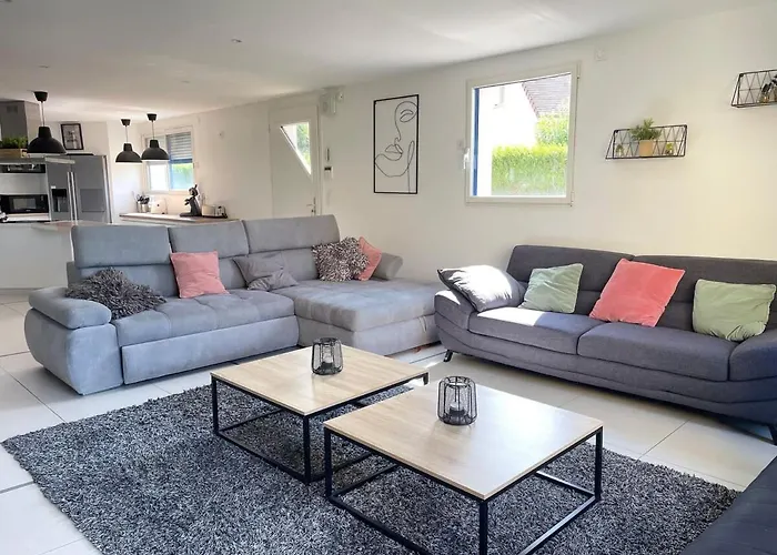 Villa Le Havre Normand Piscine Interieure Terrain De Petanque Baby Foot, Ping Pong, Table De Poker, Billard, Terrasse Amenagee, Jardin, Proche Plages Du Debarquement Entre Caen Et Bayeux Moulins en Bessin